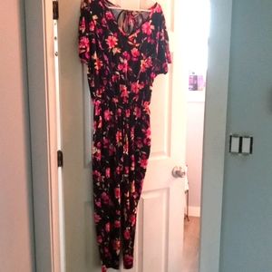 Bright Floral Jumpsuit